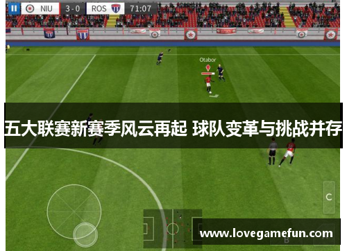 五大联赛新赛季风云再起 球队变革与挑战并存