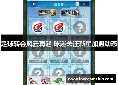 足球转会风云再起 球迷关注新星加盟动态